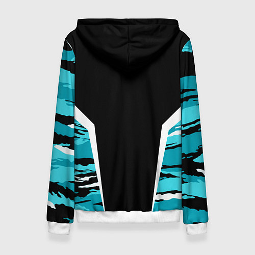 Женская толстовка ВВС России Камуфляж / 3D-Белый – фото 2