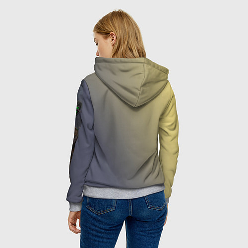 Женская толстовка Heroes of Might and Magic / 3D-Меланж – фото 4