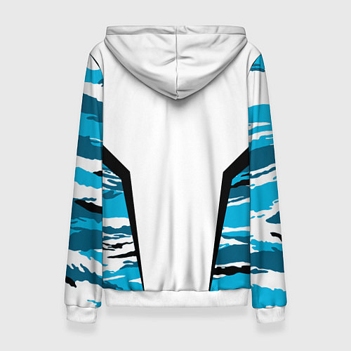 Женская толстовка ВМФ России камуфляж / 3D-Белый – фото 2