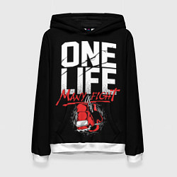 Женская толстовка One Life Many Fight