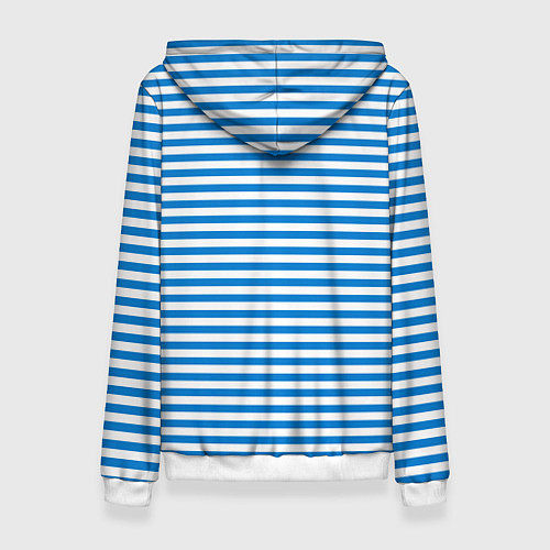 Женская толстовка Тельняшка ВДВ / 3D-Белый – фото 2