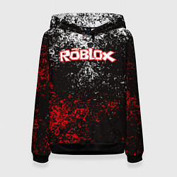 Толстовка-худи женская ROBLOX, цвет: 3D-черный