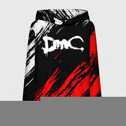 Толстовка-худи женская DEVIL MAY CRY DMC, цвет: 3D-синий