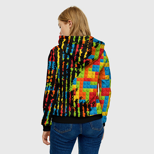 Женская толстовка Roblox / 3D-Черный – фото 4