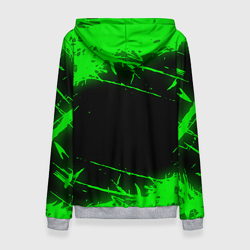 Женская толстовка MINECRAFT / 3D-Меланж – фото 2