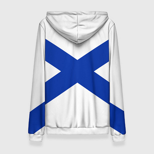 Женская толстовка Тихоокеанский флот ВМФ России / 3D-Белый – фото 2