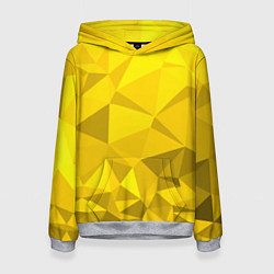 Женская толстовка YELLOW ABSTRACT