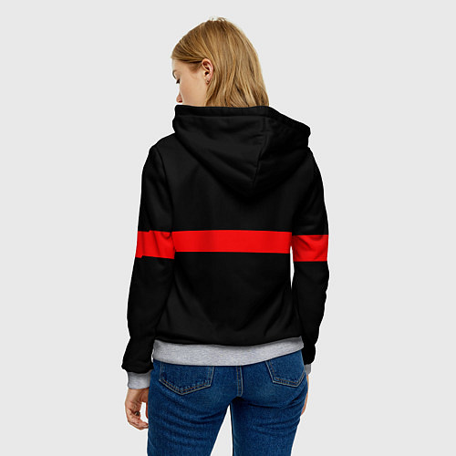 Женская толстовка Шеф всегда прав / 3D-Меланж – фото 4