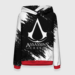 Толстовка-худи женская ASSASSINS CREED, цвет: 3D-красный