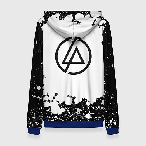 Женская толстовка LINKIN PARKспина / 3D-Синий – фото 2