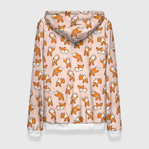 Женская толстовка Корги / 3D-Белый – фото 2