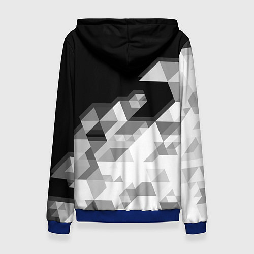 Женская толстовка Muse / 3D-Синий – фото 2