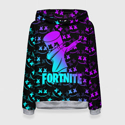 Толстовка-худи женская FORTNITE X MARSHMELLO, цвет: 3D-меланж