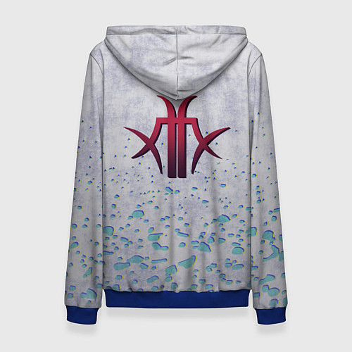 Женская толстовка The Matrixx / 3D-Синий – фото 2