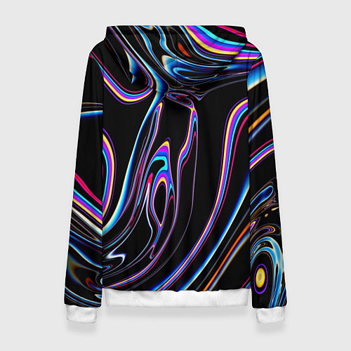 Женская толстовка Отражение / 3D-Белый – фото 2