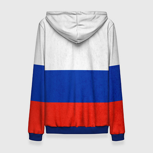 Женская толстовка Russia / 3D-Синий – фото 2