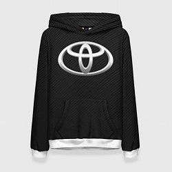 Женская толстовка Toyota carbon