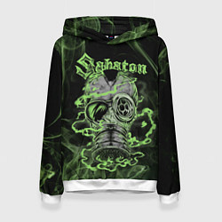 Толстовка-худи женская Toxic Sabaton, цвет: 3D-белый