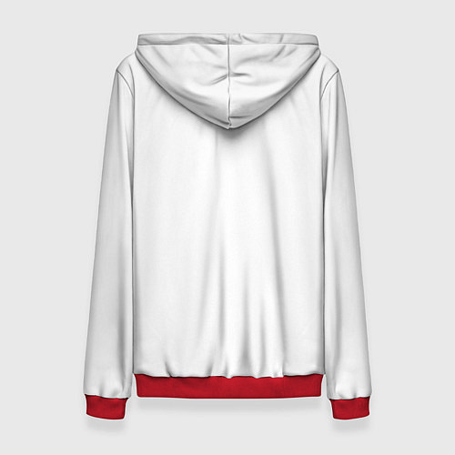 Женская толстовка Улыбака / 3D-Красный – фото 2