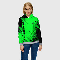 Толстовка-худи женская Niletto, цвет: 3D-меланж — фото 2