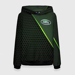 Толстовка-худи женская Land Rover, цвет: 3D-черный