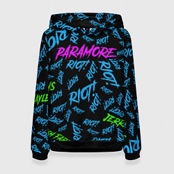 Женская толстовка Paramore RIOT!