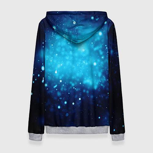 Женская толстовка SONIC / 3D-Меланж – фото 2