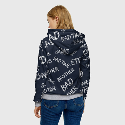 Женская толстовка UNDERTALE / 3D-Меланж – фото 4