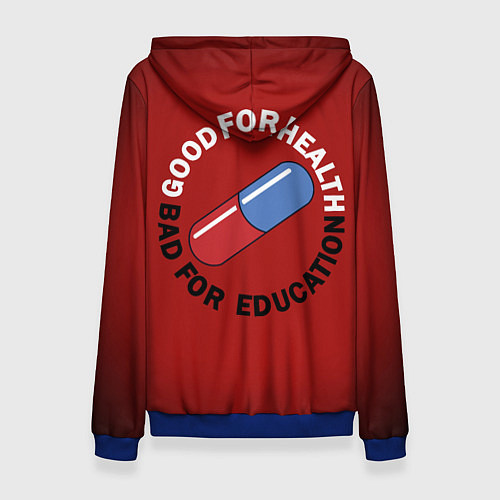 Женская толстовка Akira / 3D-Синий – фото 2