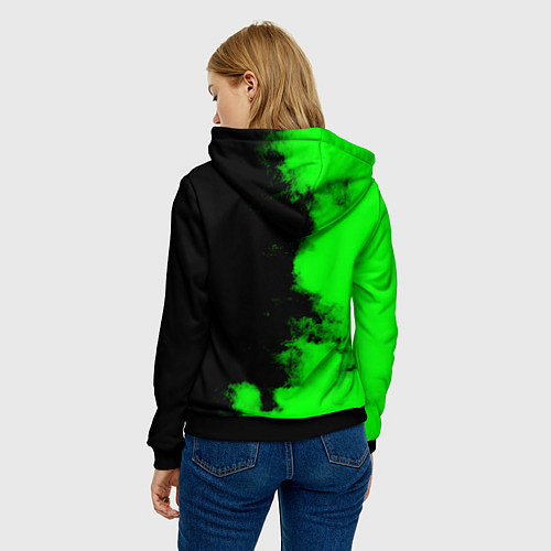 Женская толстовка Sabaton / 3D-Черный – фото 4