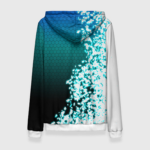 Женская толстовка PUBG / 3D-Белый – фото 2