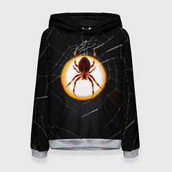 Толстовка-худи женская Spider, цвет: 3D-меланж