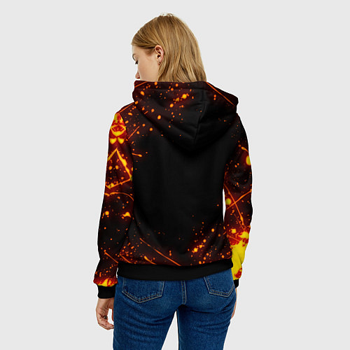 Женская толстовка HALF-LIFE 3 / 3D-Черный – фото 4