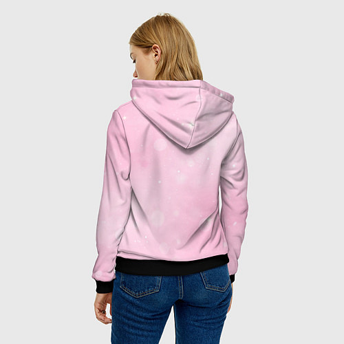 Женская толстовка Милый корги / 3D-Черный – фото 4