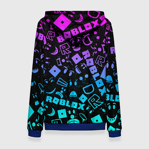 Женская толстовка Roblox / 3D-Синий – фото 2