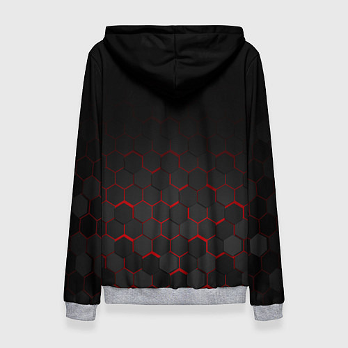Женская толстовка MASS EFFECT N7 / 3D-Меланж – фото 2