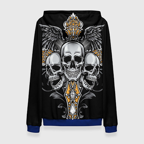 Женская толстовка Megadeth / 3D-Синий – фото 2