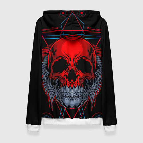 Женская толстовка Megadeth / 3D-Белый – фото 2