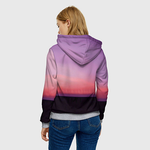 Женская толстовка BTS / 3D-Меланж – фото 4