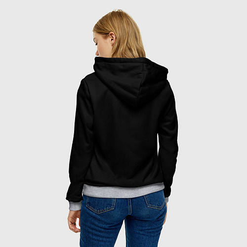 Женская толстовка BERSERK / 3D-Меланж – фото 4