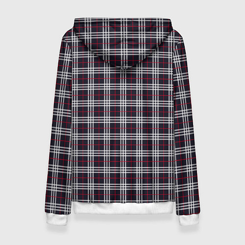 Женская толстовка Классические в клеточку / 3D-Белый – фото 2