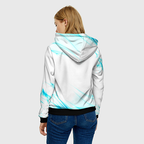 Женская толстовка Audi / 3D-Черный – фото 4