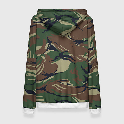 Женская толстовка Автомобильные войска камуфляж / 3D-Белый – фото 2