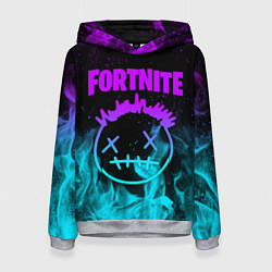 Толстовка-худи женская FORTNITE X TRAVIS SCOTT, цвет: 3D-меланж