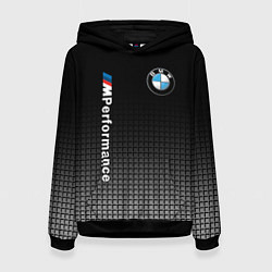 Толстовка-худи женская BMW M PERFORMANCE, цвет: 3D-черный