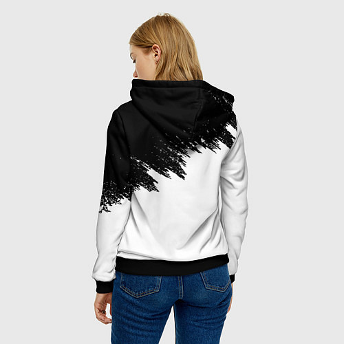 Женская толстовка MONSTER ENERGY / 3D-Черный – фото 4