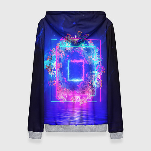 Женская толстовка PRO DIGITAL / 3D-Меланж – фото 2