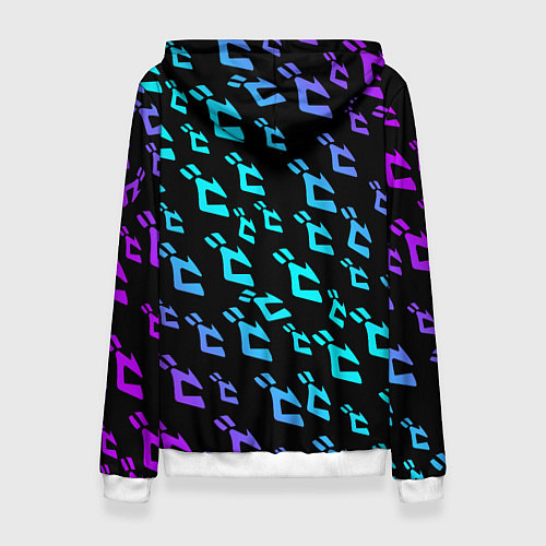 Женская толстовка JOJOS BIZARRE ADVENTURE / 3D-Белый – фото 2