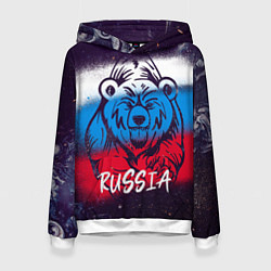 Женская толстовка Russia Bear