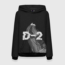 Толстовка-худи женская Agust D D-2 by BTS, цвет: 3D-черный